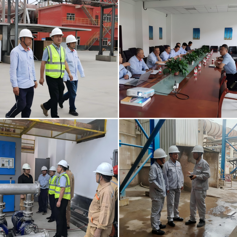 周巧林赴珠江水泥等項目開展安全生產月專項檢查